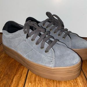 NONAME sneakers with thick sole- suede!!